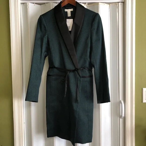H&M Tuxedo-collared Coat - Picture 5 of 13